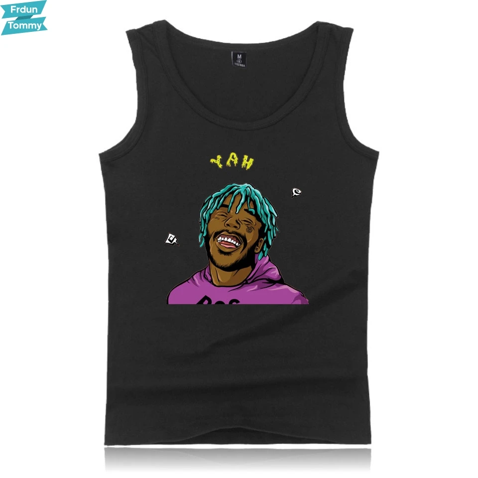 Топ Без Рукавов LIL UZI VERT крутой без рукавов с круглым вырезом для мужчин и женщин