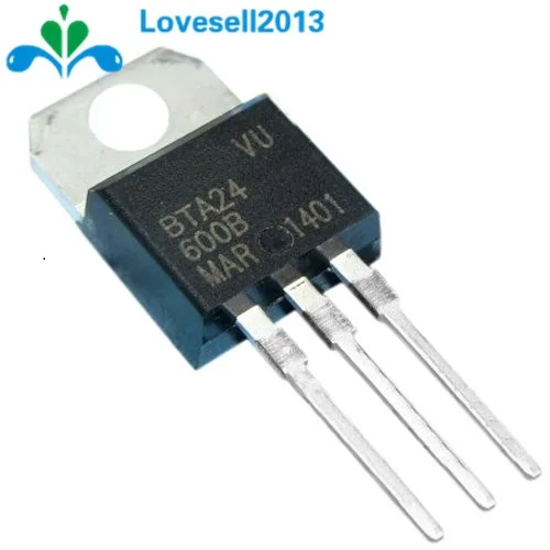 5 шт BTA24 600B TRIAC 600V 25A TO 220AB|triac|triac 25a |