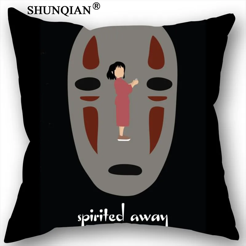 New Spirited Away Pillowcase Wedding Decorative Pillow Case Customize Gift For Cover 35X35cm 40X40cm(One Sides) | Дом и сад