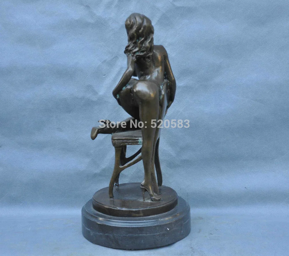 14 &quotБронзовая женская красота обнаженная сексуальная скульптура | Дом и сад