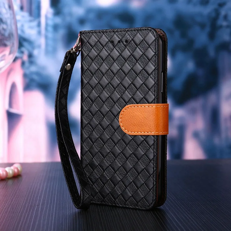 Lnobern Case For ZTE Blade V7 Woven Texture Flip Style High Quality Mobile Phone | Мобильные телефоны и аксессуары