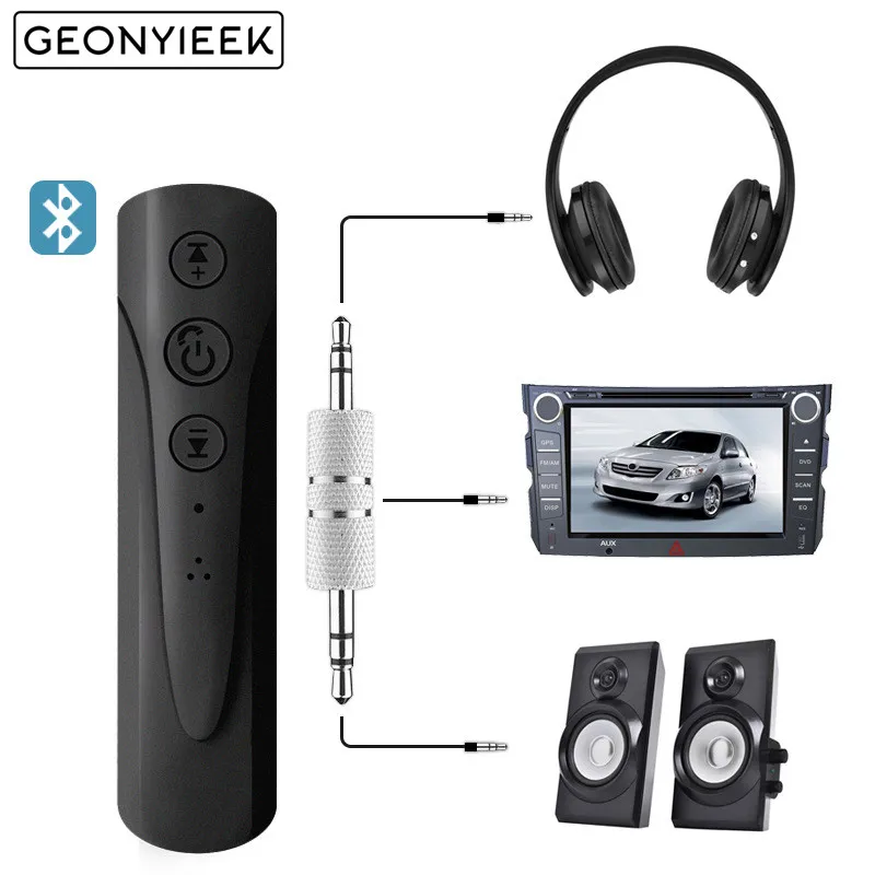Bluetooth V4.2 приемник 3 5 мм разъем Aux аудио Адаптер гарнитура музыкальный MP3 плеер