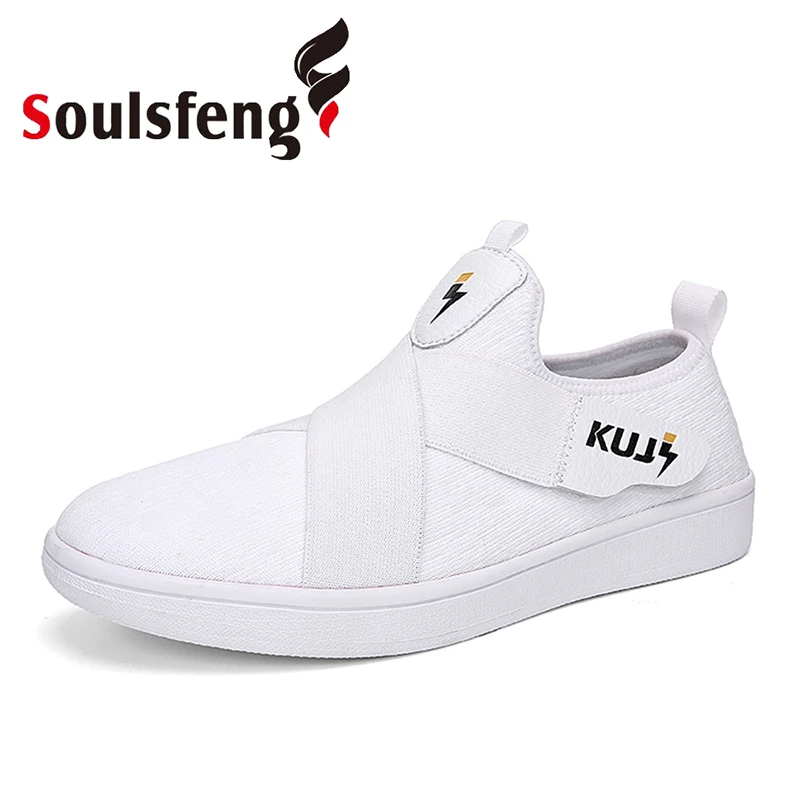 Soulsfeng/женские кроссовки мужская белая прогулочная обувь модная повседневная для