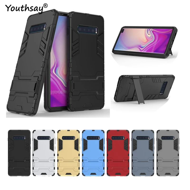 

Чехол для Samsung Galaxy S10 Plus, Роскошный Жесткий чехол для телефона с роботом, для Galaxy S10 Plus, задняя крышка для Samsung S10 Plus, Fundas
