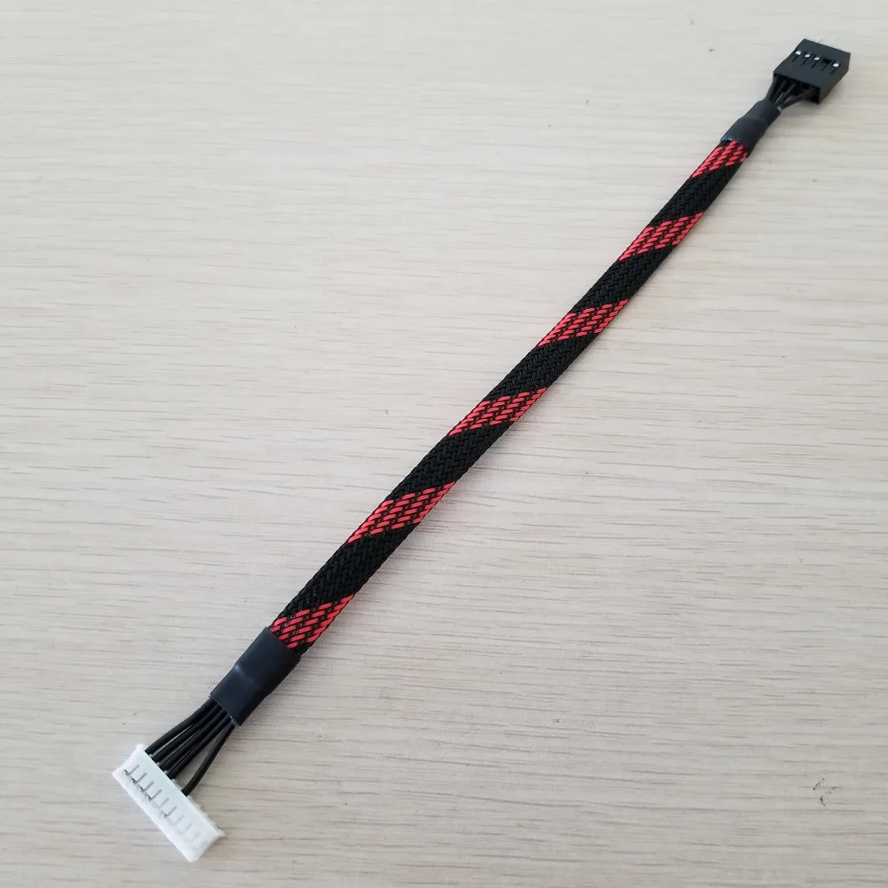 PC DIY 10Pin Женский к 9Pin внешний аудиоадаптер кабель 5 1 и 7 канала для творческой