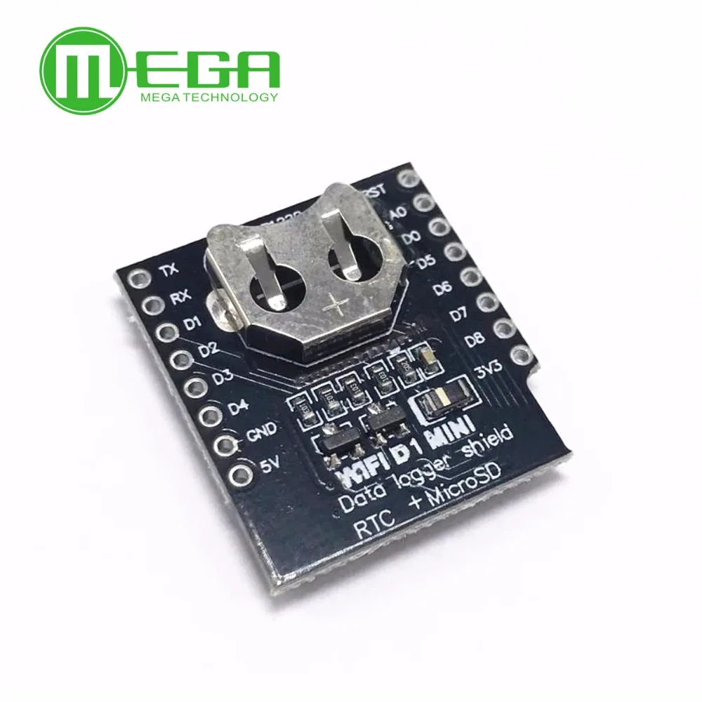 1 шт. карта памяти Micro SD WeMos WIFI D1 + RTC DS1307 для Arduino Raspberry | Электронные компоненты и