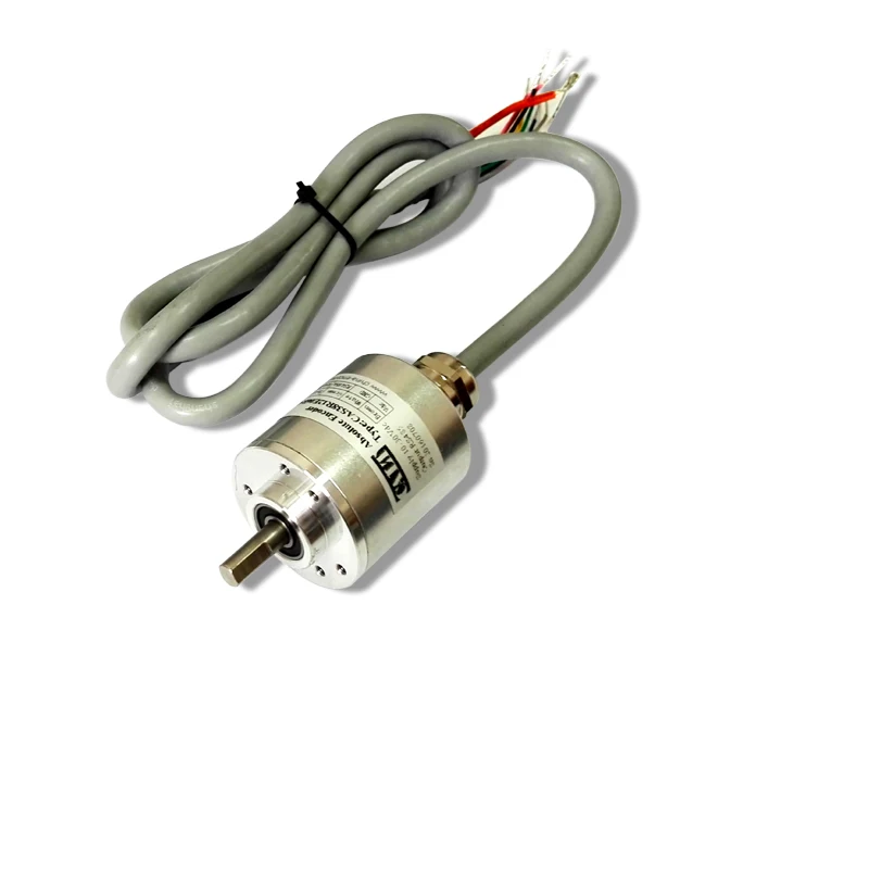 CAS38R12E06RM 6 мм вал Modbus RTU абсолютный роторный кодер 38 линейный 12 бит|encoder rotary|encoder