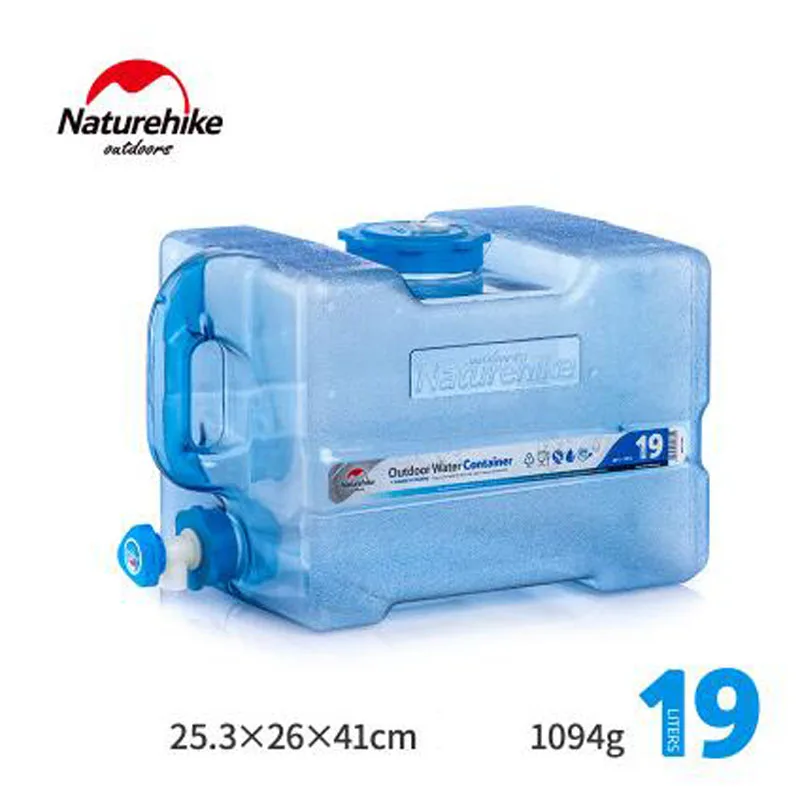 Naturehike открытый 12L/19L/24L большой хранения воды Buckes ведро емкость ПК ведра может быть заполнен кипящей водой NH18S024-T
