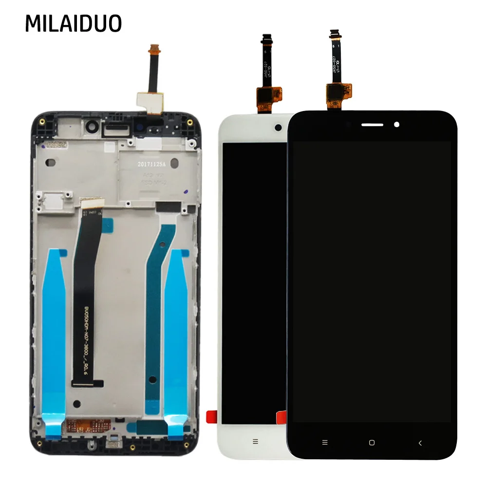 ЖК дисплей для Xiaomi Redmi 4X LCD сенсорный экран дигитайзер черный белый золотой с