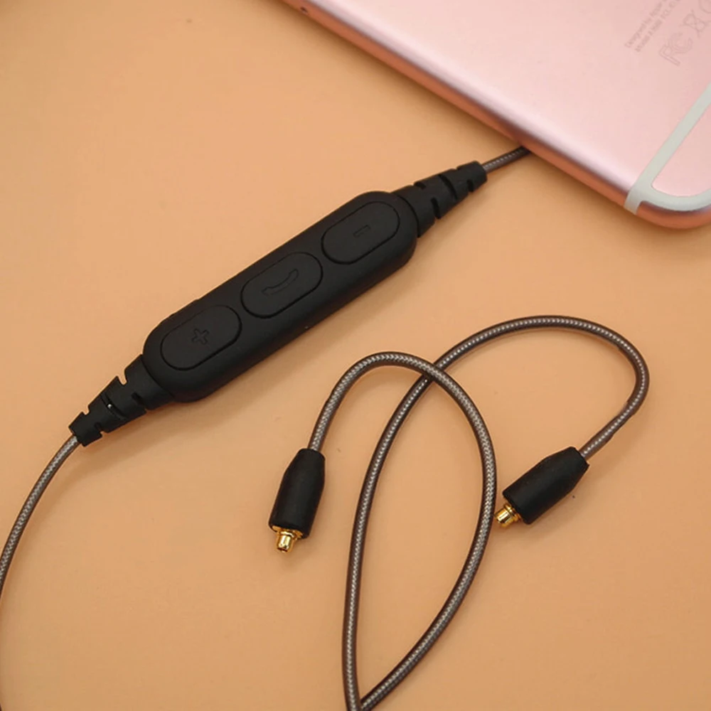 MMCX кабель для Shure SE215 315 535 846 UE900 наушники луженая медная проволока Замена беспроводной Bluetooth 4,1 Upgrad кабель