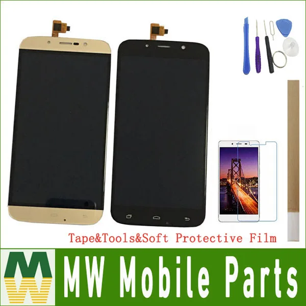 1 шт./лот Высокое качество для UMI Rome X WSC5521 черный золотой цвет ЖК-дисплей +