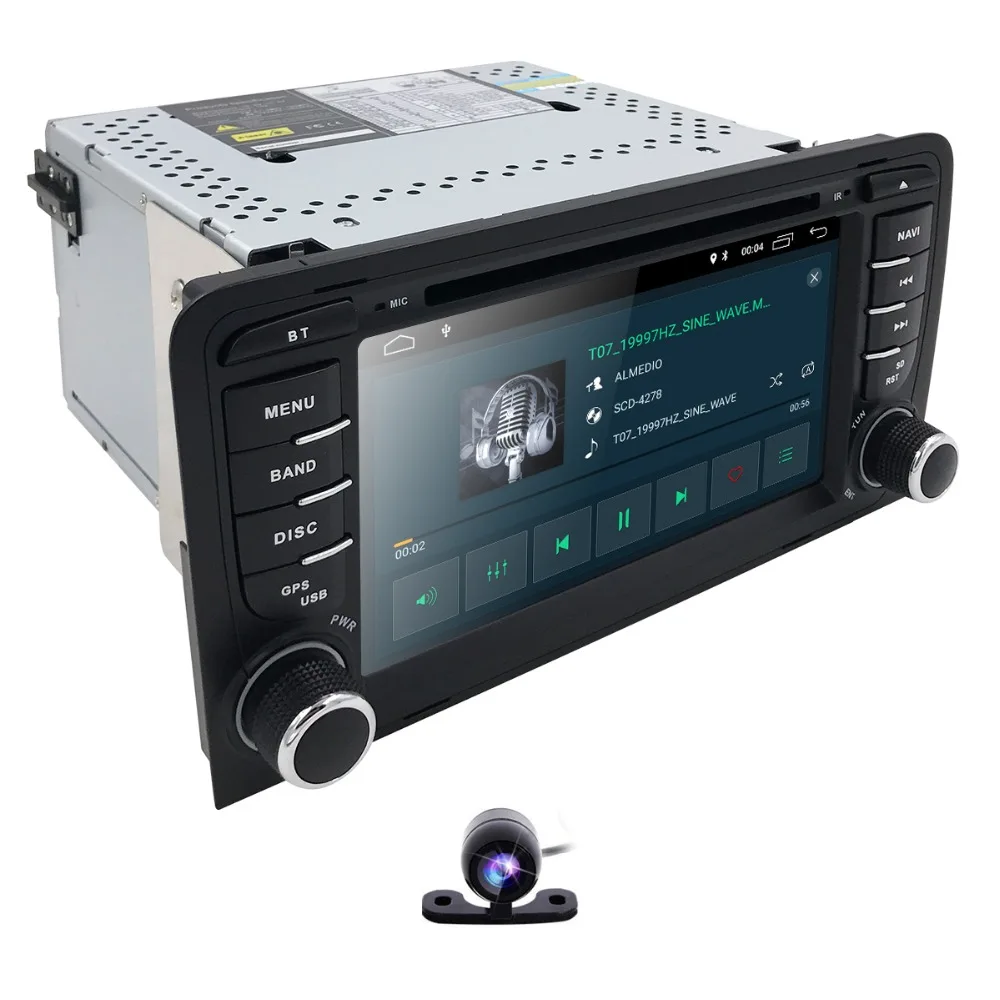 Android 9 0 4G Autoaudio Fit Audi A3 S3 RS3 2003 2012 в автомобиле стерео головное устройство CD DVD плеер