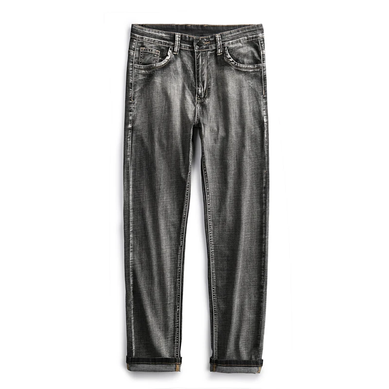 Jeans Men Male Skinny Jean Jeans Homme Mens Vaqueros Hombre Masculina Denim Biker Distressed Skinny Slim Fit Men'S Stretch