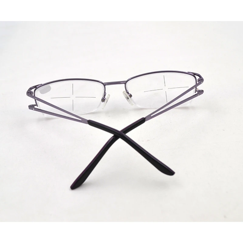 2018 женские очки с металлической полуоправой для близорукости зрения Gafas 1 5 2 3 4 6