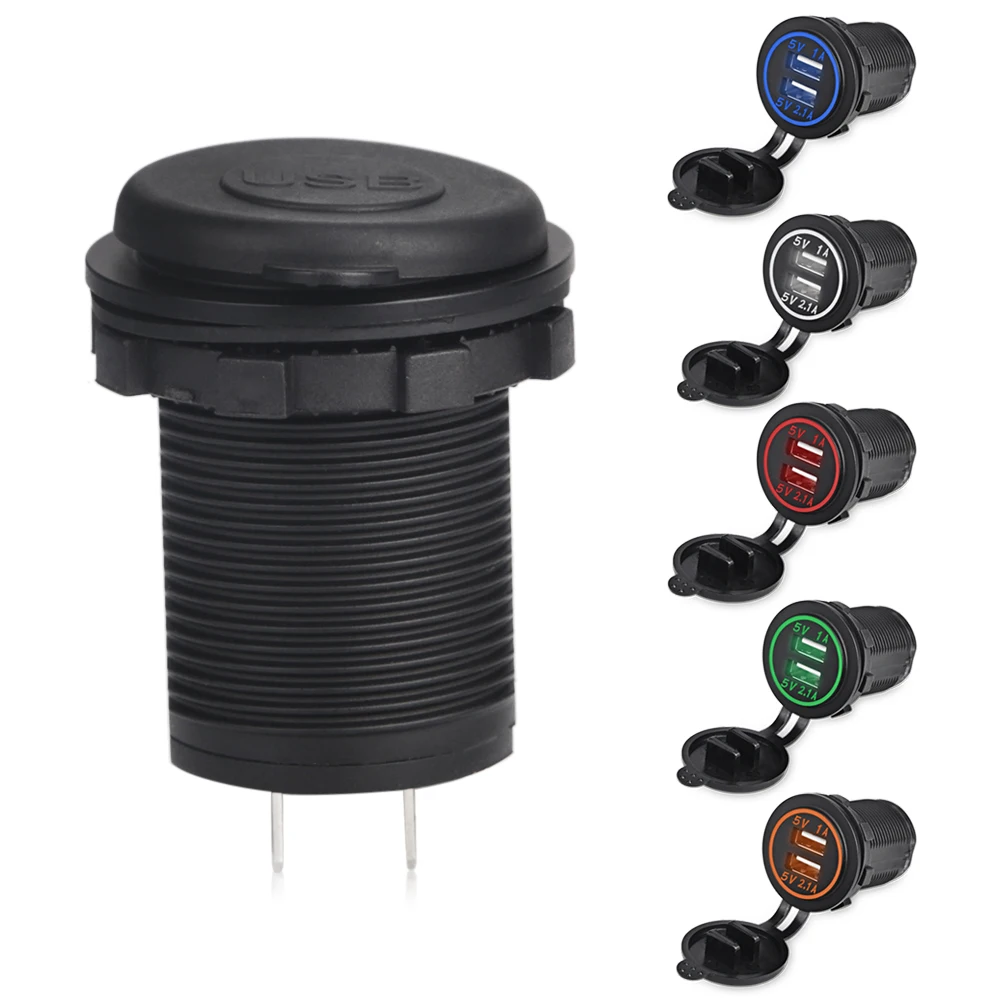 5V 3.1A USB автомобильного прикуривателя адаптер штепсельной вилкой сигареты USB Зарядное устройство разветвитель на Мощность адаптер 2 V-24 V для Iphone Xiaomi samsung