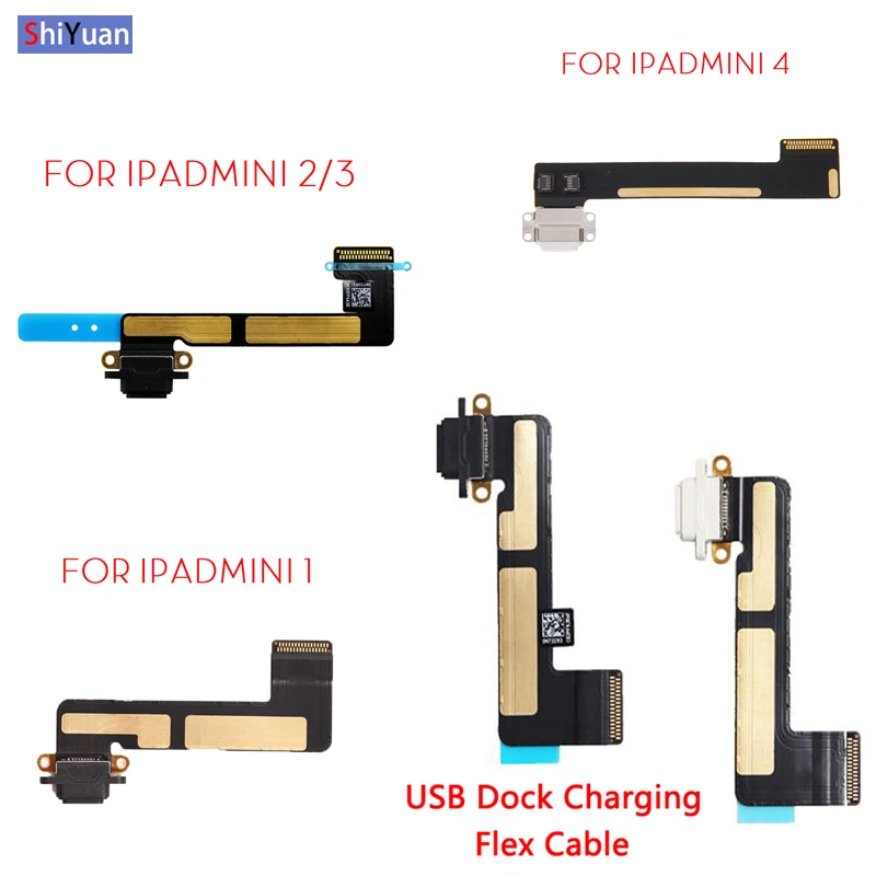 USB док-станция зарядное устройство порт для iPad mini 1 2 3 4 зарядный разъем гибкий