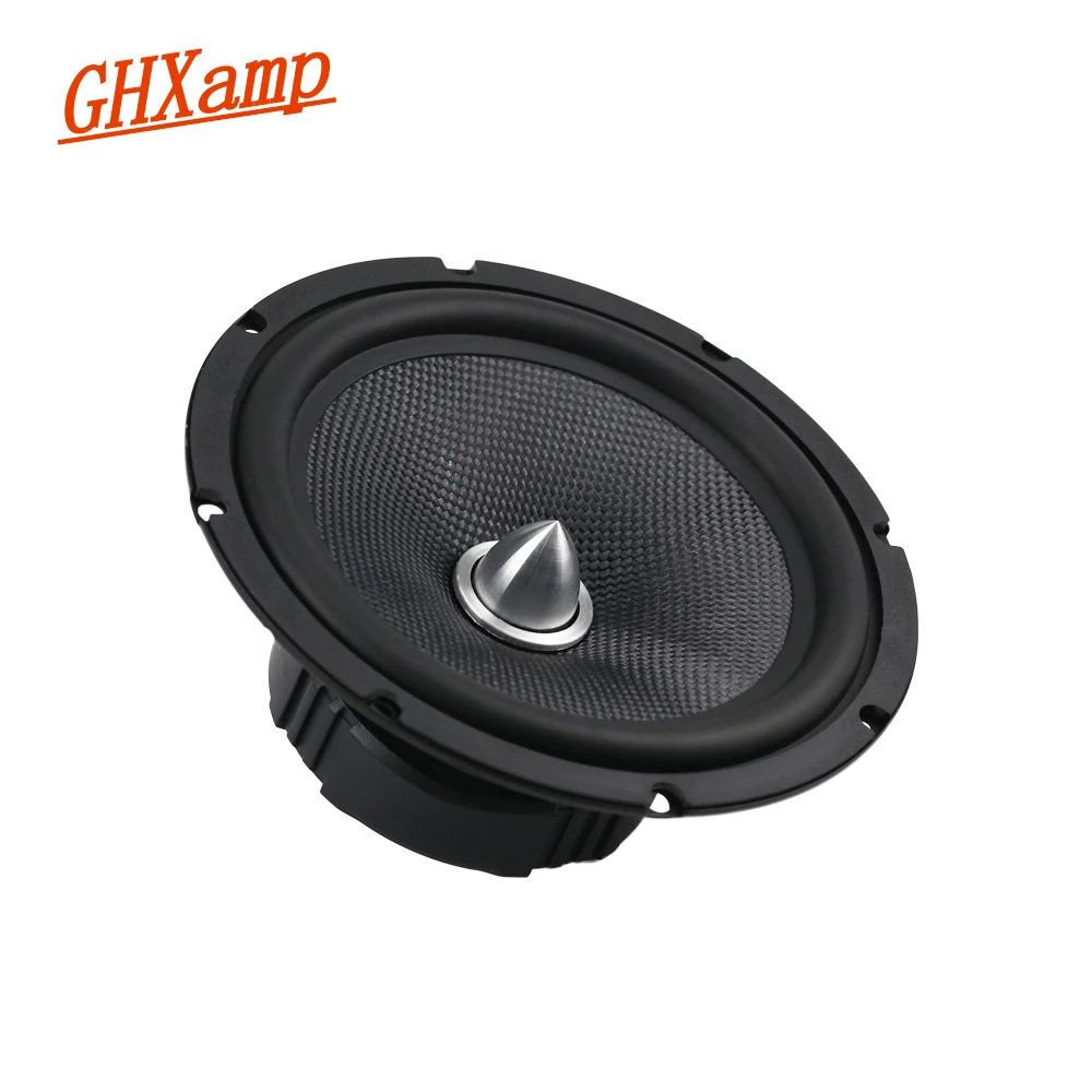 GHXAMP, 6,5 дюймов, 40 Вт, полный спектр, Автомобильный CD динамик, низкочастотный динамик, Hi-Fi, домашний кинотеатр, 8 Ом