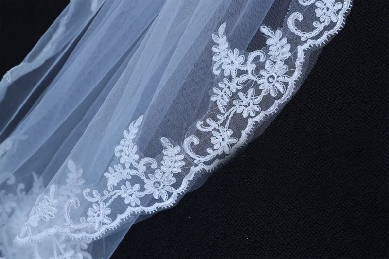 Вуаль Mariage 300 см 90 150 верхний край декорирован кружевом платье белого цвета и
