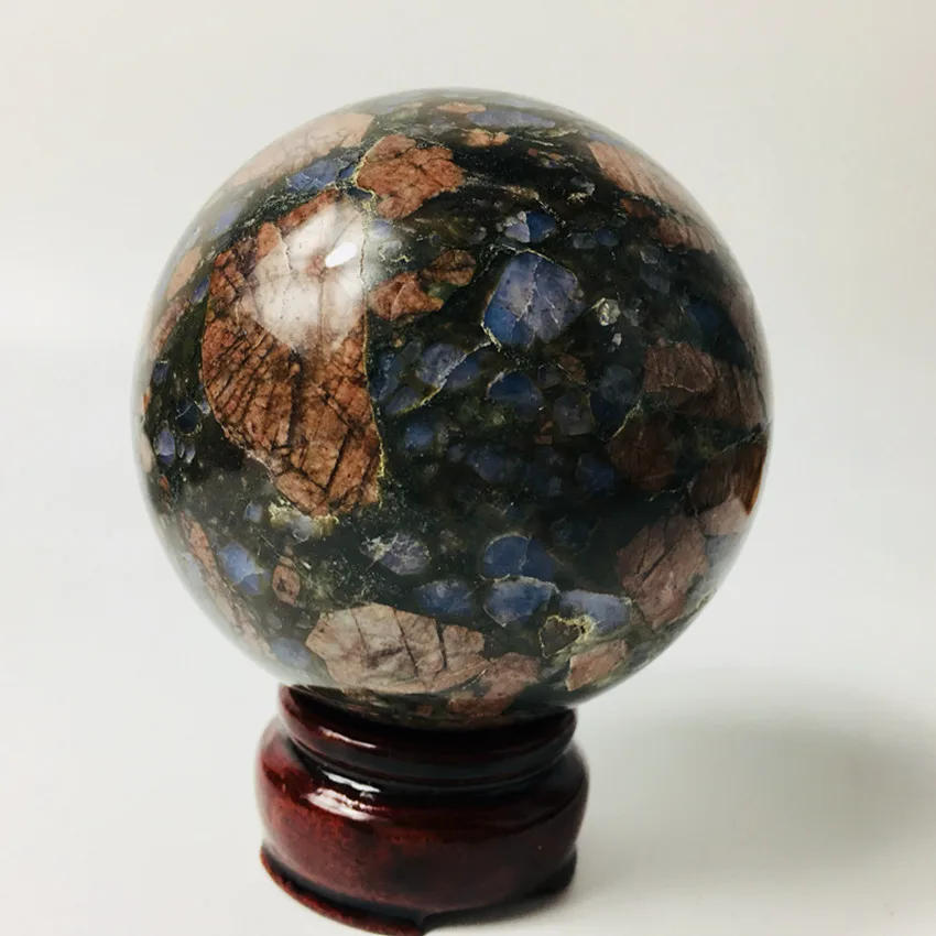 

70mm Amazing Natural kyanite sphere Very beautiful natural Quartz Crystal Rock Energy Mineral Specimen