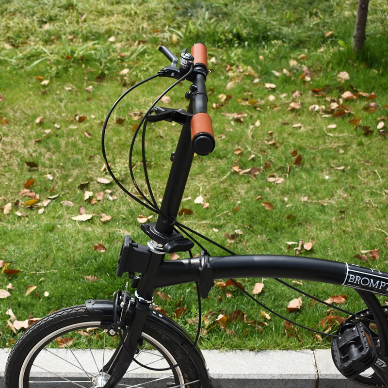Складной руль TWTOPSE из углеродного волокна для велосипеда Brompton 25 4*560 мм 520 T800 89 г