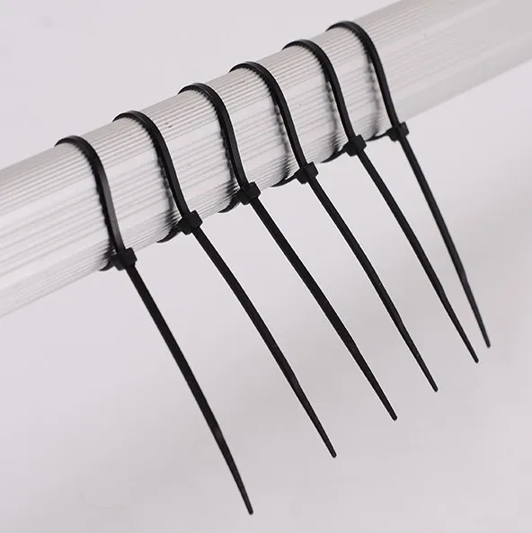 100 шт. самоблокирующиеся Пластиковые Кабельные петли застежки-молнии сетевые