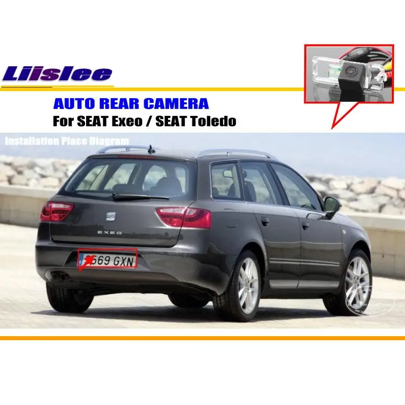 Liislee камера заднего хода для SEAT Exeo / Toledo вида светильник номерного знака|rear view