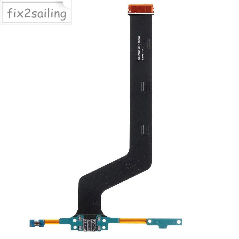 10 шт./лот USB разъем для зарядки гибкий кабель Samsung Galaxy Tab Pro 1 &quotT520 T525 P600 P605 с номером