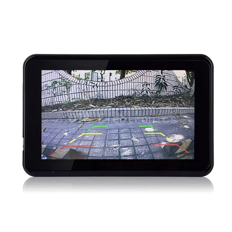 Новый 7 дюймов GPS Навигации DVR Android Wi-Fi Камера Заднего Вида AVIN анти Радар-Детектор FM