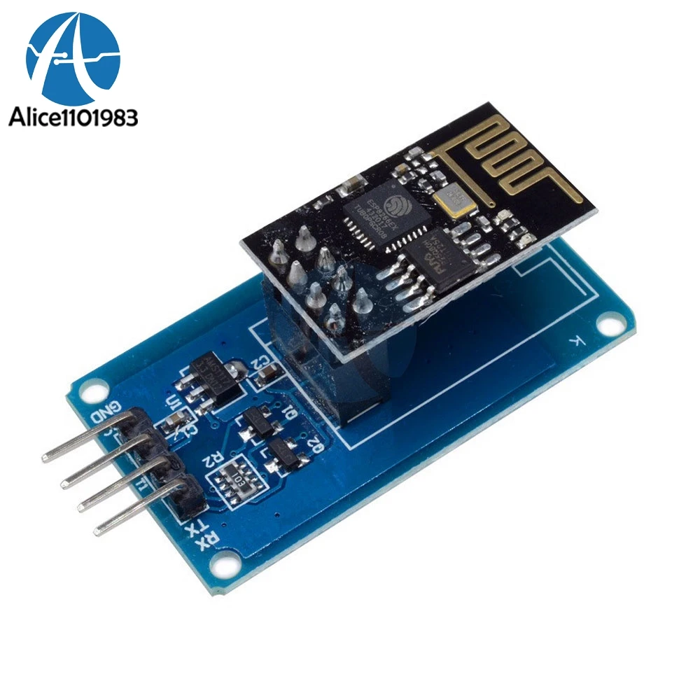 

ESP-01 ESP01 ESP8266 Serial Wireless WIFI Module For Raspberry Pi R3 One For Arduino Transceiver Receiver Adapter Board