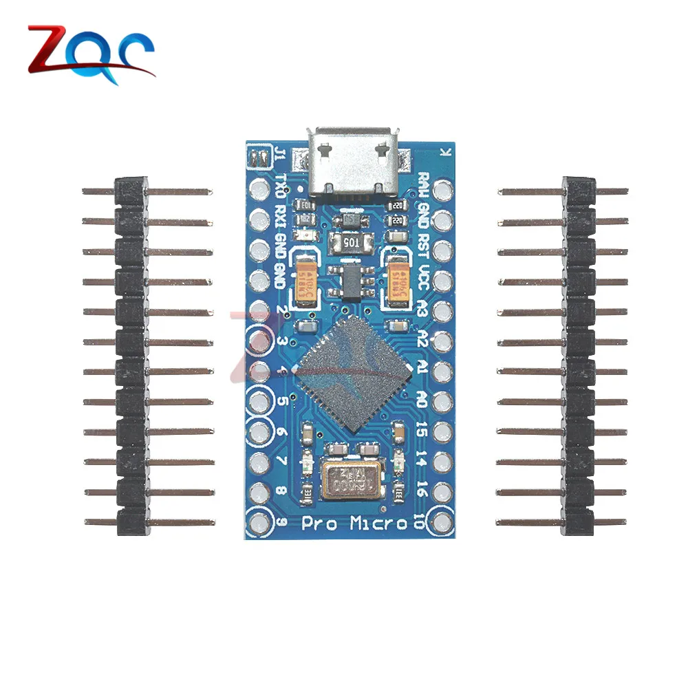 Плата ATmega32U4 Pro Micro USB 5 в 16 МГц модуль для Arduino Leonardo ATMega 32U4 контроллер замена Mini с