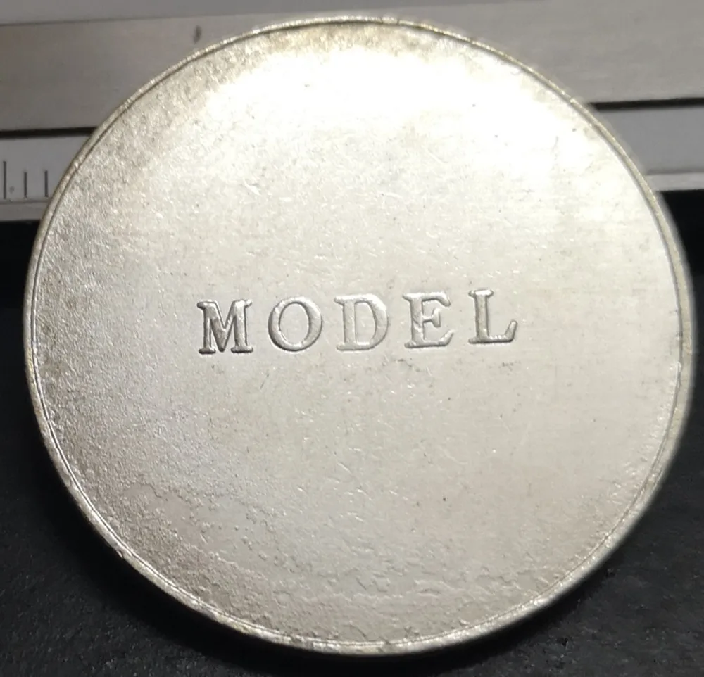 1931 Ираком 100 Fils Faisal I модель с посеребренным покрытием копировальная монета 30
