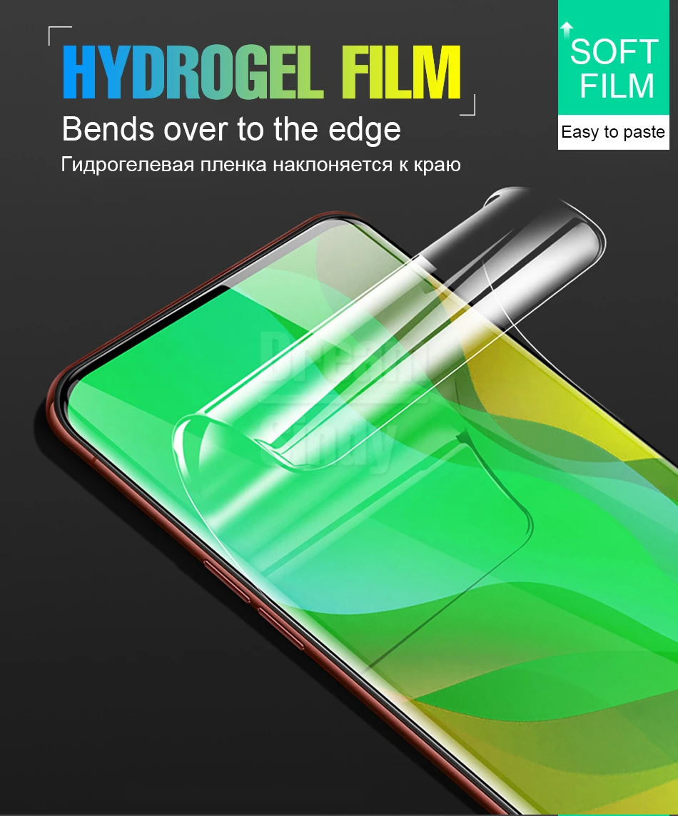 Защитная Гидрогелевая пленка для samsung Galaxy S7 Edge S8 S9 Plus Note 8 9 защитная пленка S8 S9 Note 9 Гидрогелевая пленка