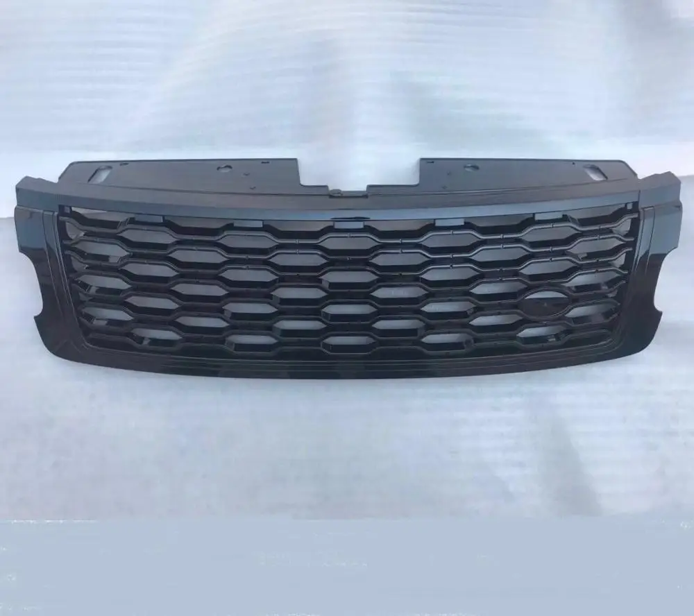Версия стиль подходит для Land Rover Range Rover 2013 передняя решетка - Цвет: Black