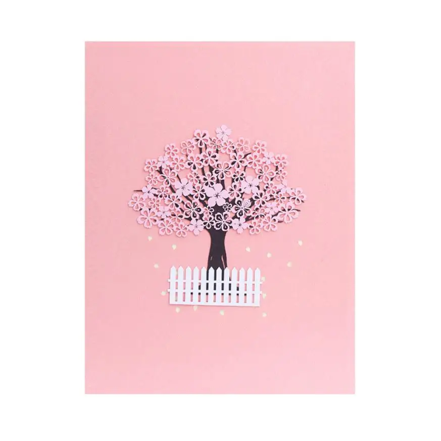 Открытка для подарка на день рождения свадьбу День матери карточка с