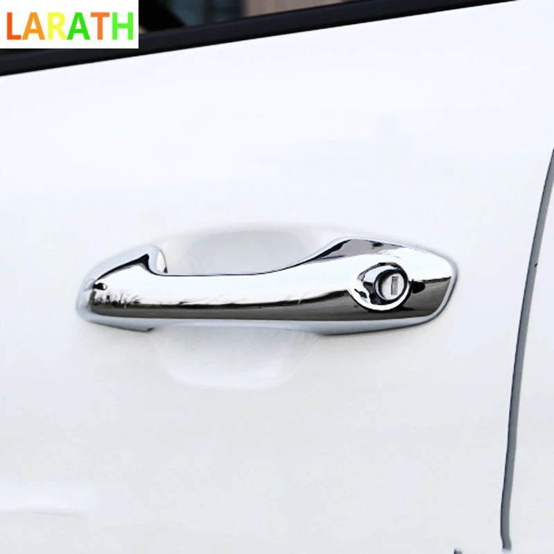 Новинка накладка на дверную ручку для Kia Rio 4 KX хромированная чаша из АБС пластика