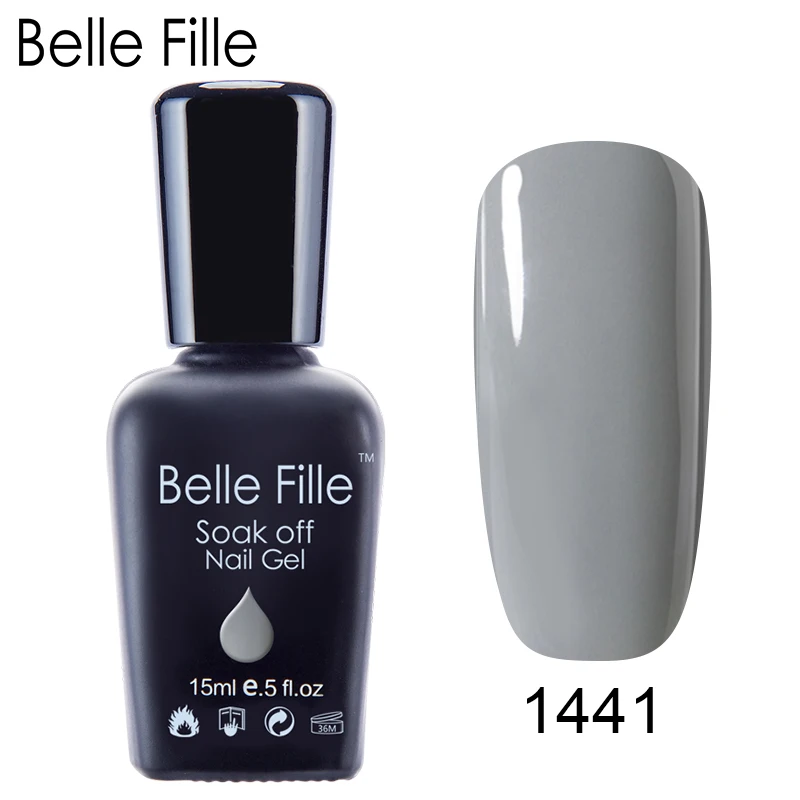 Belle Fille гель лак для ногтей винно красный растворимый нужен светодиодный Гель