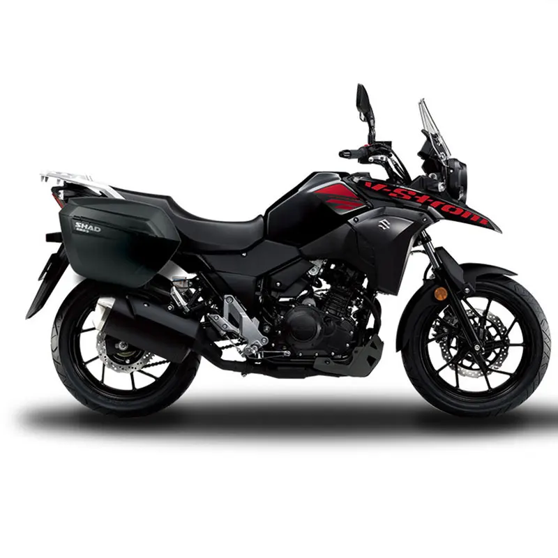 Для SUZUKI V-STORM DL250 DL 250 SHAD SH23 боковые боксы+ набор стоек для мотоцикла, багажный чехол, седельные сумки, кронштейн, Система переноски