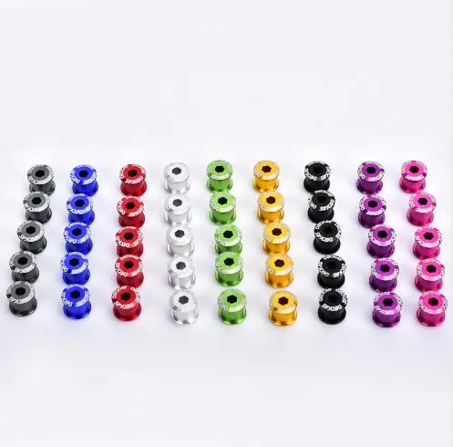 DECKAS велосипед коленчатый набор болт 2X цепь кольцо болты дорожный шатун для