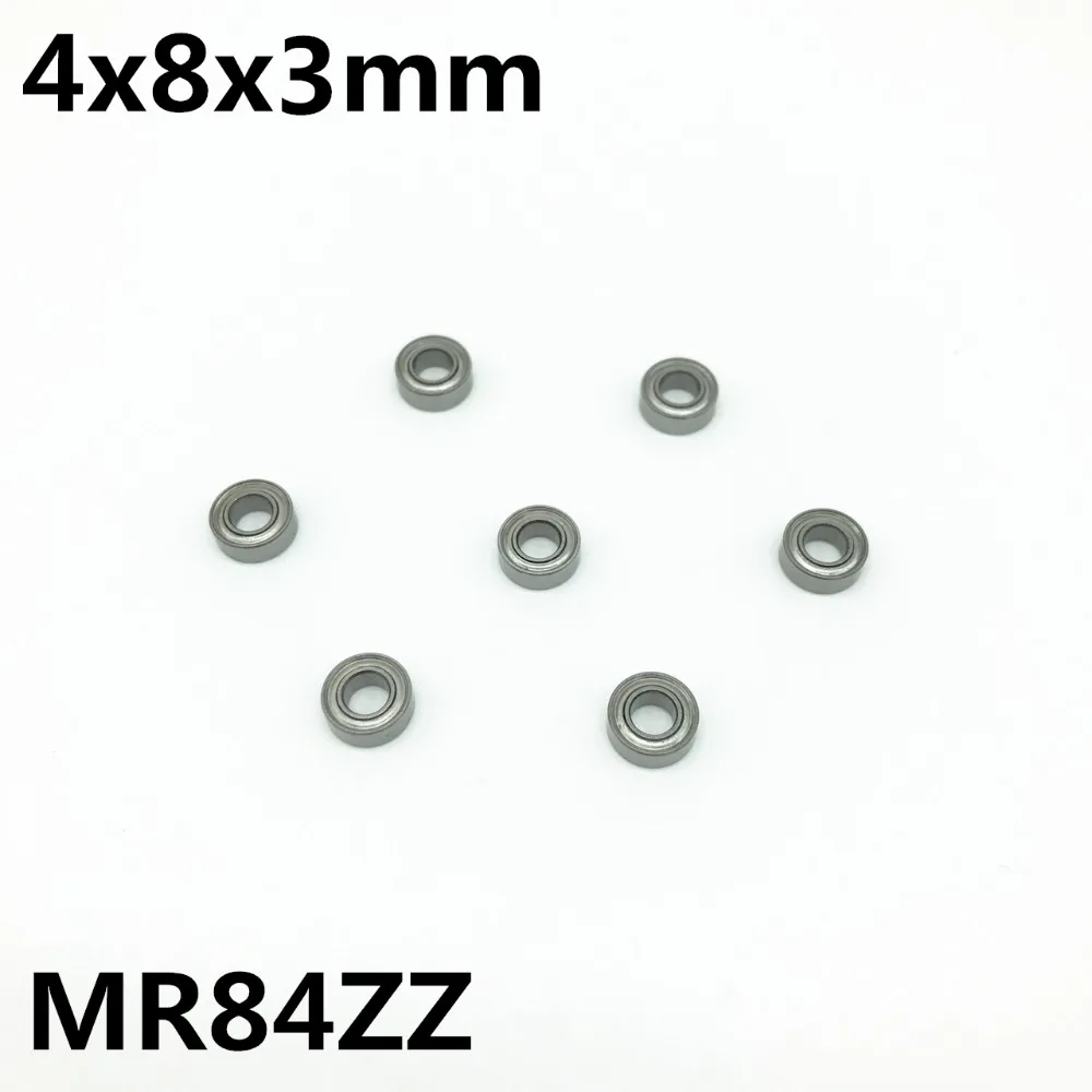 10Pcs MR84ZZ 4x8x3 mm Deep groove ball bearing Miniature bearing High qualit Advanced Drone Aircraft Model UAV MR84Z MR84