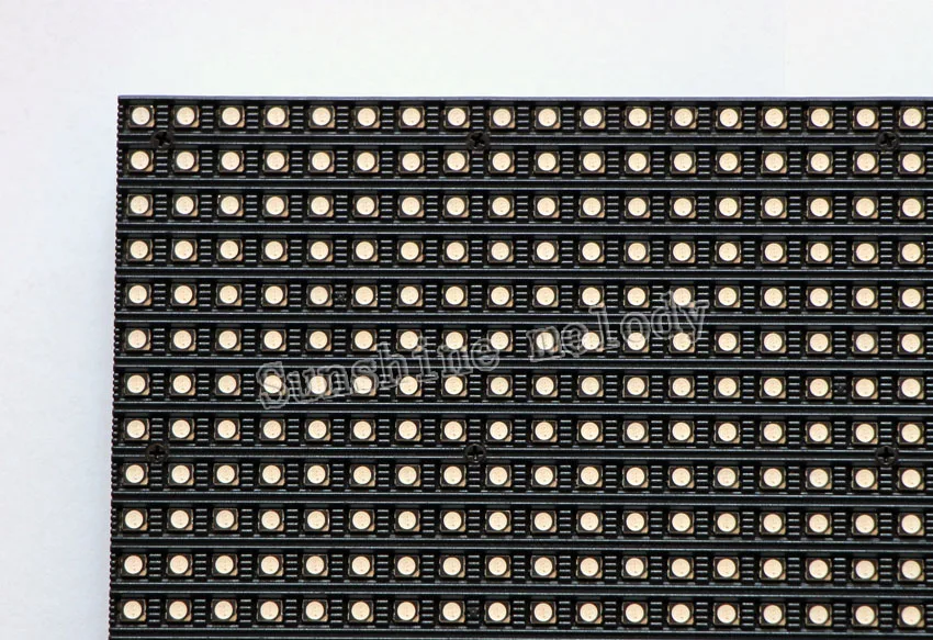 Полноцветный светодиодный дисплей P6 для помещений модуль s 32x32 пикселей