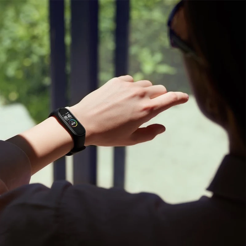 Глобальная версия Xiaomi Mi Band 4 смарт браслет 0 95 &quotцветной AMOLED дисплей фитнес трекер