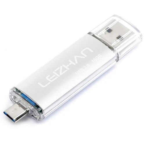 Sliver 128 ГБ android телефон 3,0 фото палка AliExpress Стандартная 64 ГБ usb флэш-накопитель 32 Гб карта памяти, Флеш накопитель 16 ГБ 8 ГБ - Цвет: Sliver