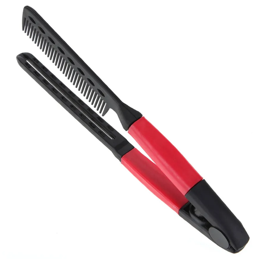 Расческа Складная для выпрямления волос 2017|straightener hair comb|v combhair comb |