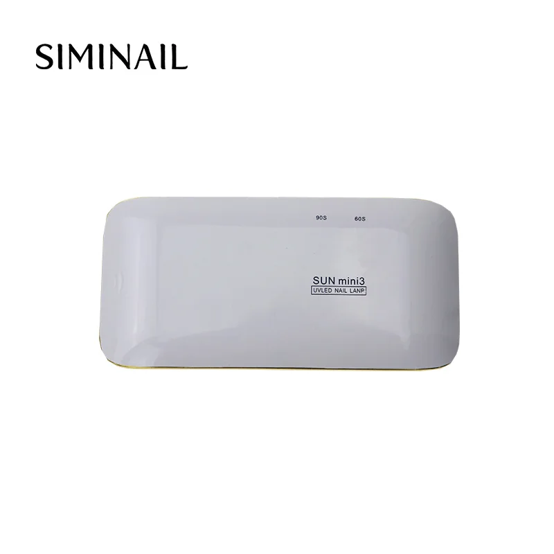 Миниатюрная светодиодная УФ лампа для ногтей SIMINAIL 6 Вт Портативный USB кабель
