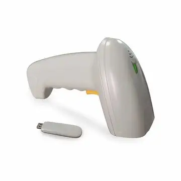 WHITE 433Hz Laser Barcode Scanner with Large Compacity Storage up to 400 000 Barcodes | Компьютеры и офис