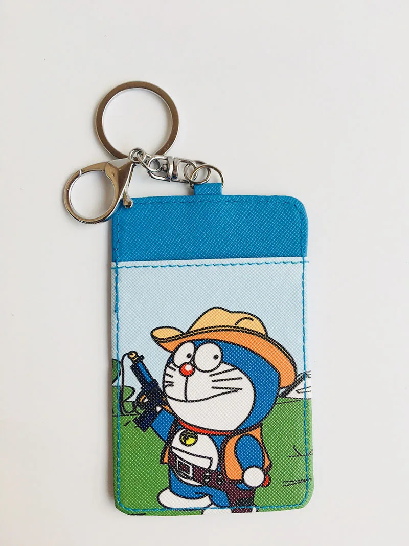 see chart IVYYE 1 шт. Doraemon аниме плюшевый держатель для карт PU мультфильм Кредитные ID Сумки монета автобус карта кошелек малыш девочки подарки на день рождения Новинка - Цвет: see chart