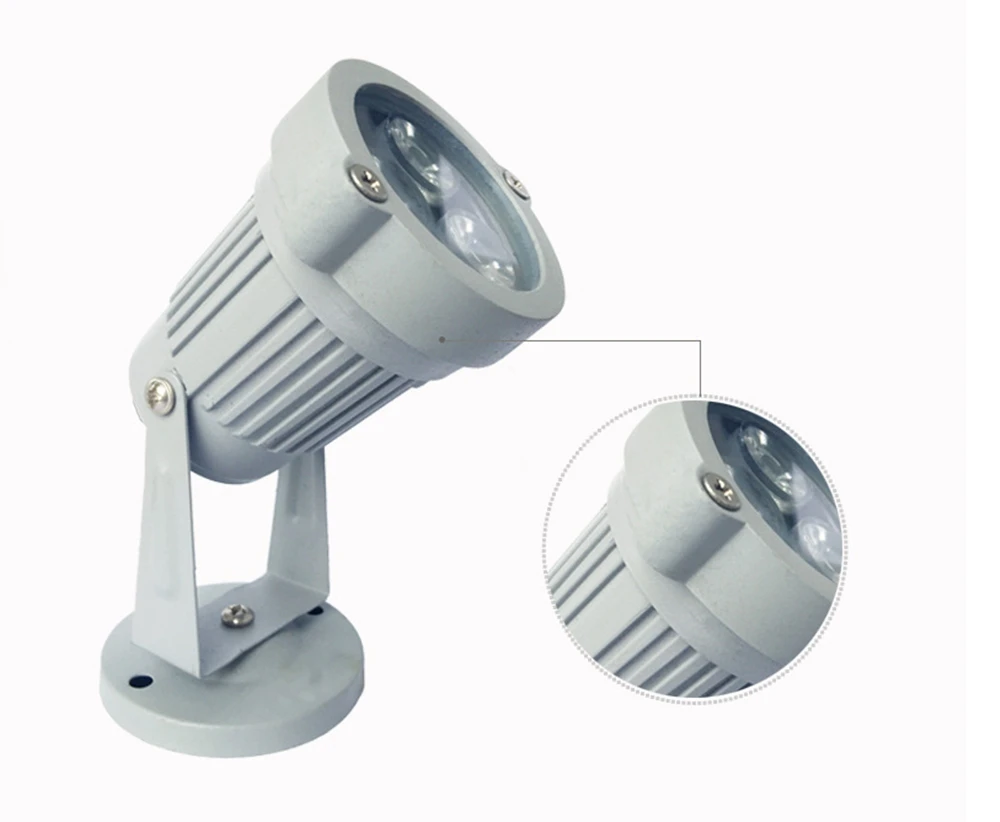 90 в 260 Led COB лужайки лампы 3 Вт подсветка для садовой дорожки и пруда Наружное