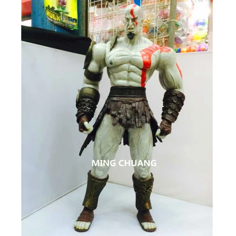 18 &quotNECA God Of War: призрак Спарты сына зеуса Кратоса Марса завоевателя ПВХ фигурка