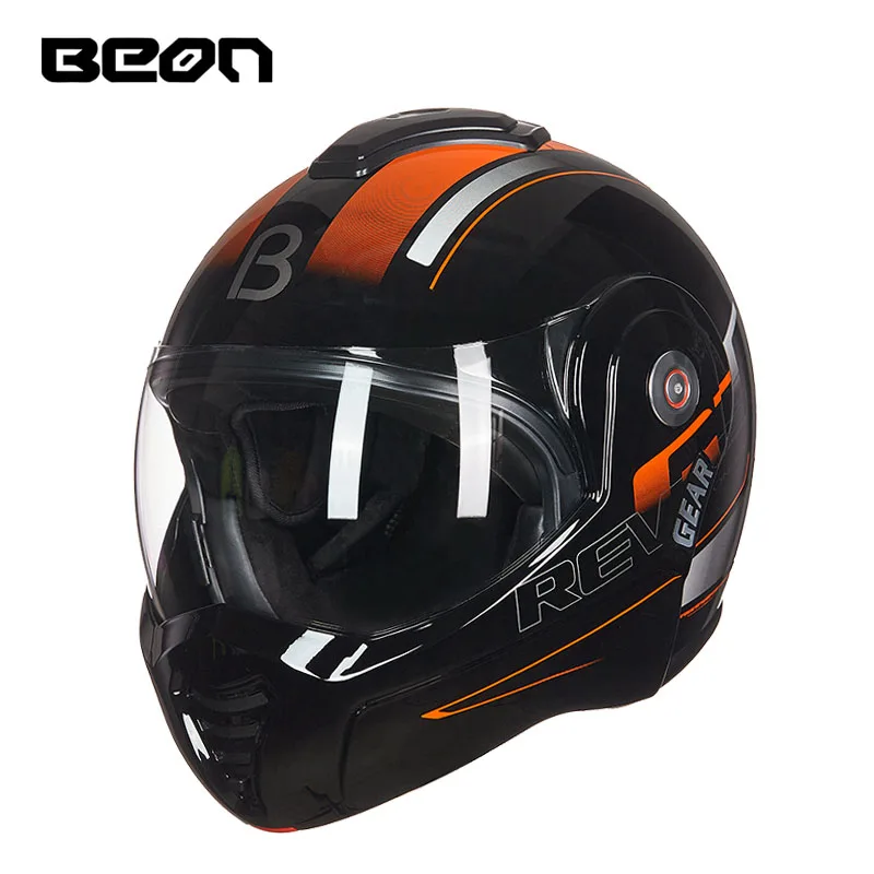 Racing motorcycle Helmet flip up BEON MOTO open face dirt biker motorbike motocross off road safety helmets | Автомобили и