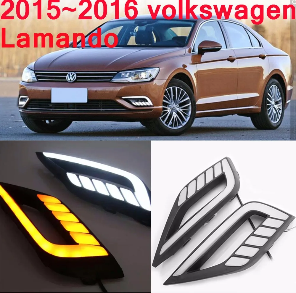 Lamando Дневной светильник 2015 2016 2017 год автомобильные аксессуары противотуманный
